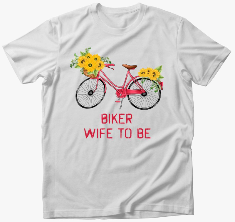 Biker wife to be majica