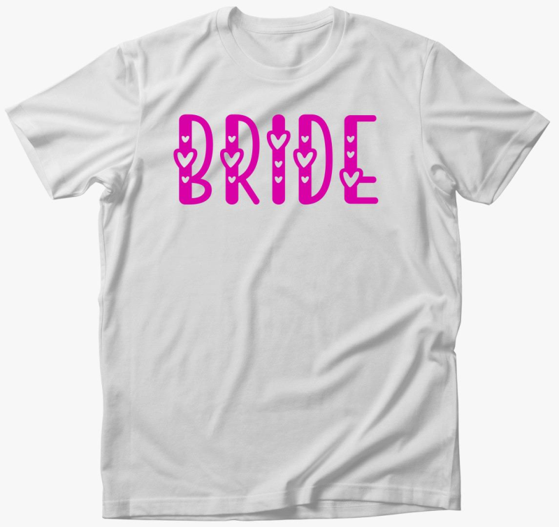 Bride pink majica