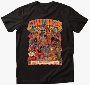 Guns N' Roses 2023 - Budapest majica