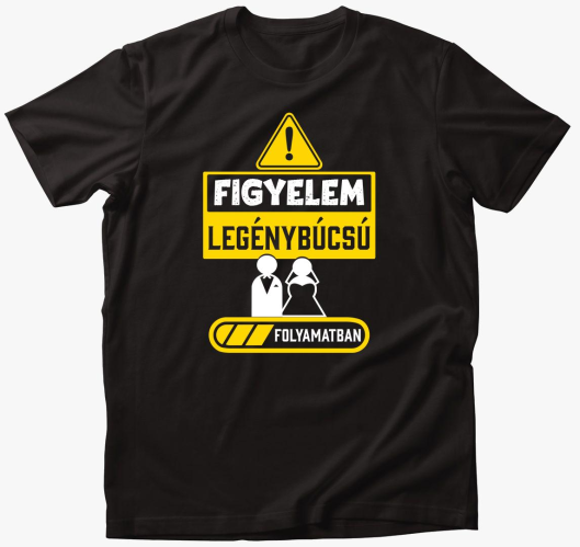 Figyelem folyamatban majica