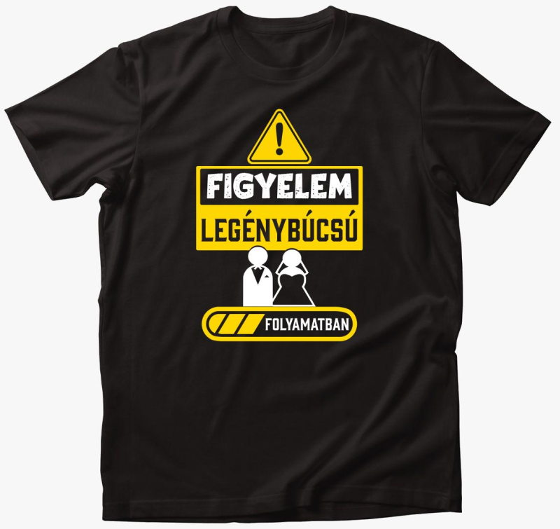 Figyelem folyamatban majica