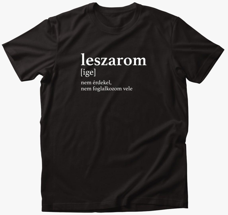 Leszarom ige smešno majica