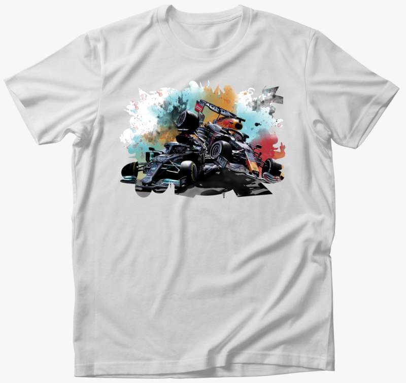 2021 crash Max Verstappen vs Lewis Hamilton majica