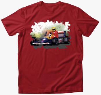 Mansell in Senna maj