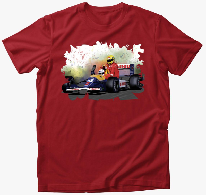 Mansell in Senna majica