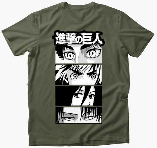 Attack on Titan csapat felirat...