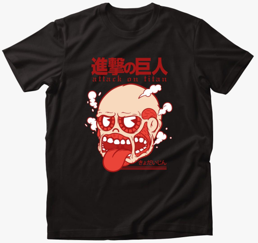 Attack on Titan - sziluett maj...