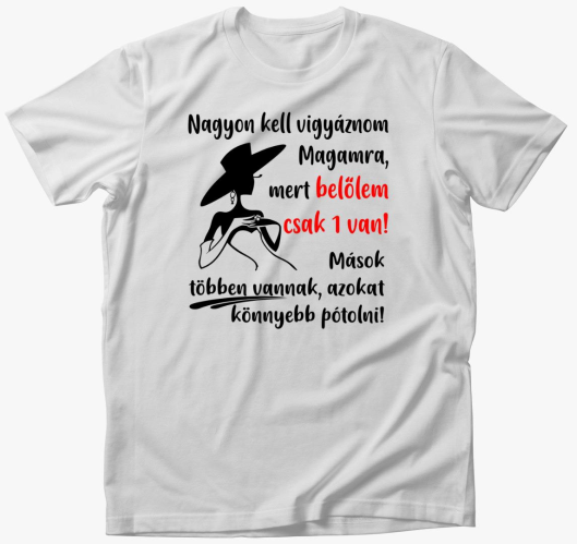 Smešno feliratos majica