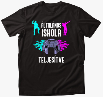 iskola fortnite majica