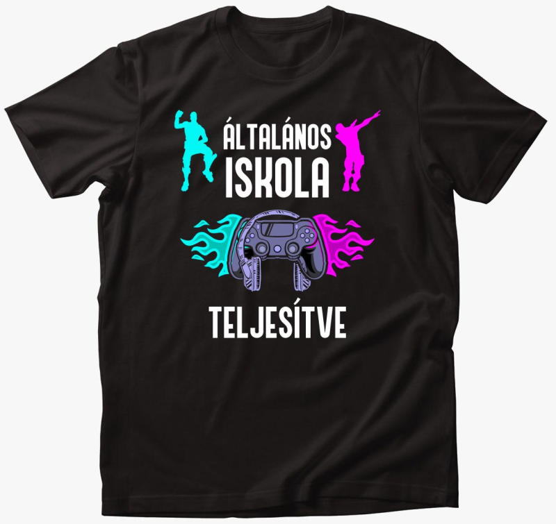 iskola fortnite majica