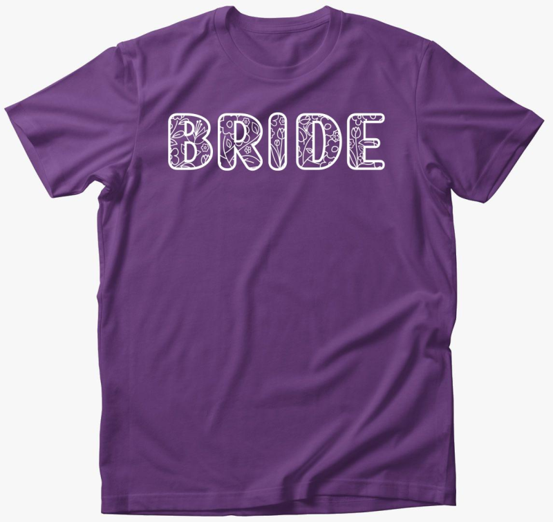 Bride bela majica
