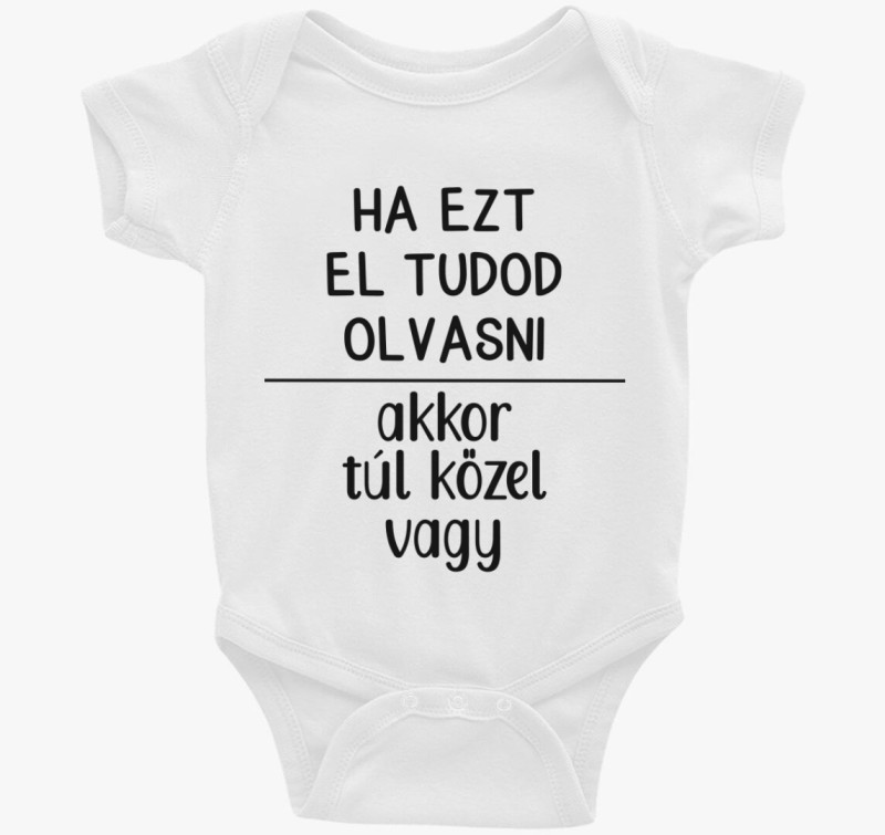 ha ezt el tudod olvasni majica
