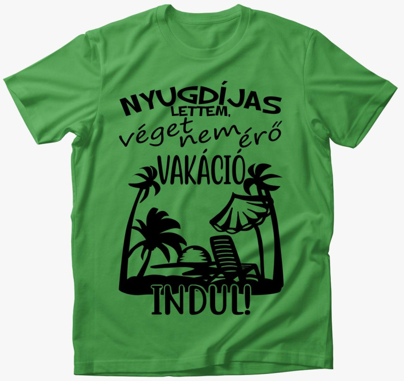 Upokojeni lettem, ne indul majica