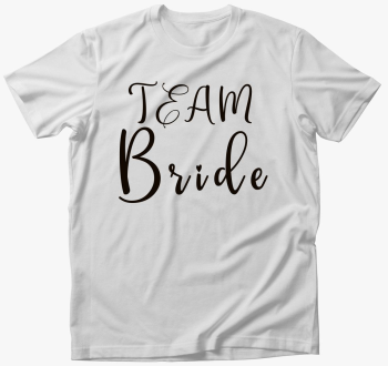 TEAM Bride črna majica