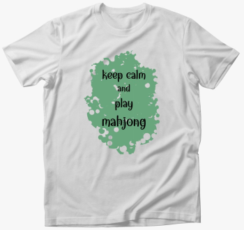 keep calm mahjong majica