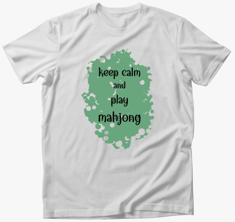 keep calm mahjong majica