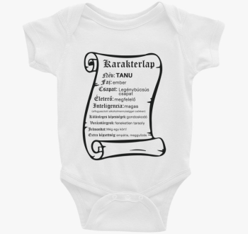 Karakterlap tanu maj