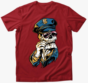 Skeleton Officer majica