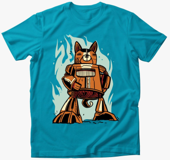 Steampunk macska majica