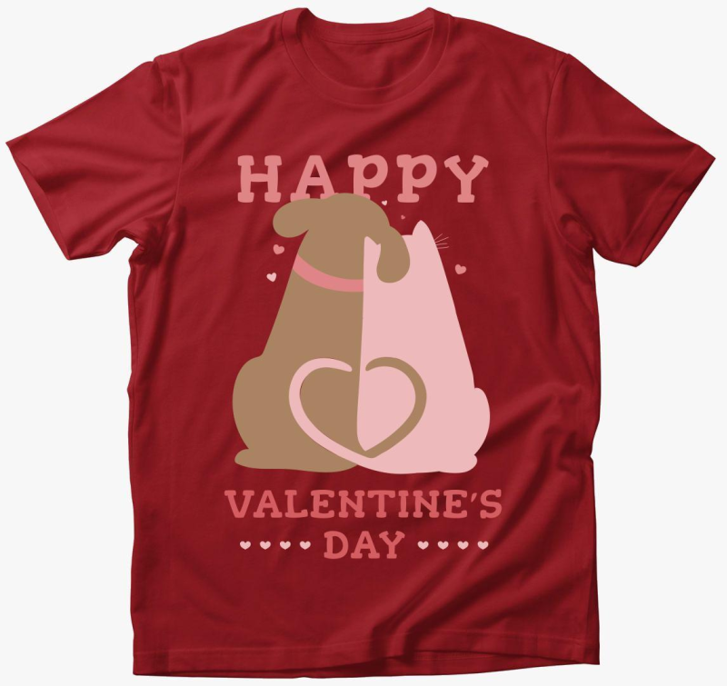 Boldog valentin napot majica