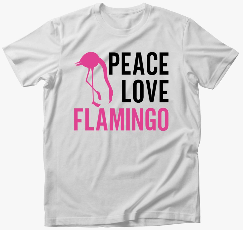 Flamingo peace majica