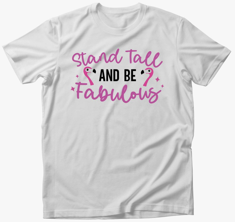 Flamingo stand tall majica