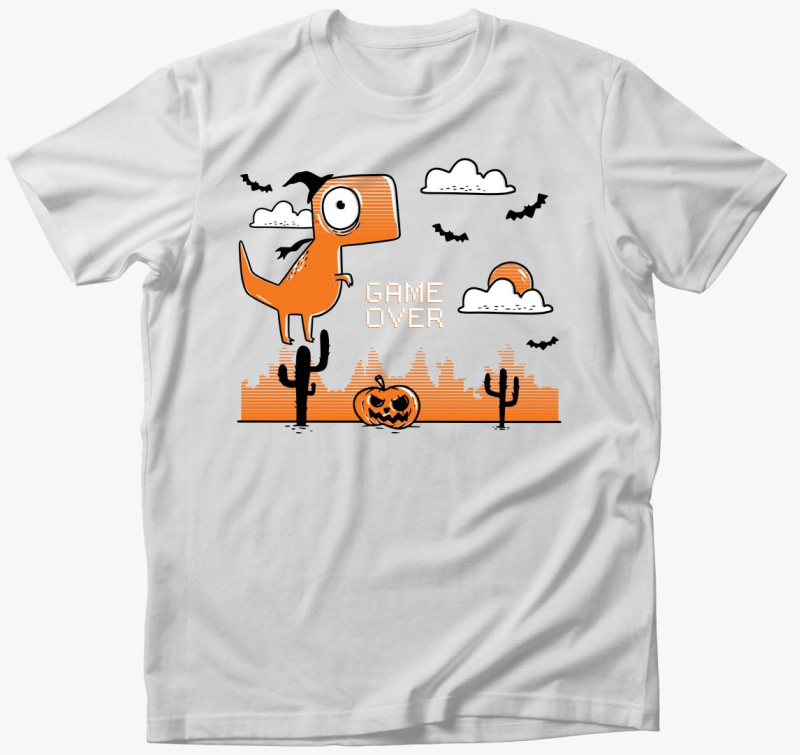 Game Over Halloween majica