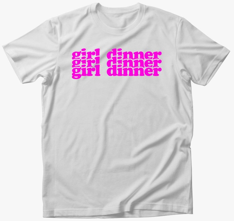 girl dinner 3 majica