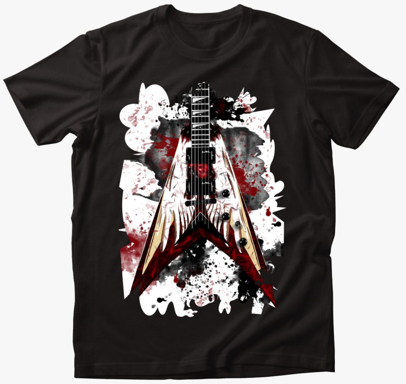 Dave Mustaine kitara majica