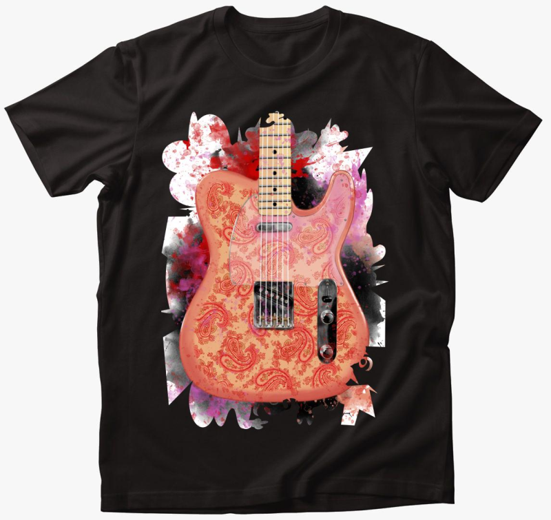 Brad Paisley kitara majica