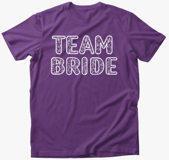 TEAM Bride bela majica