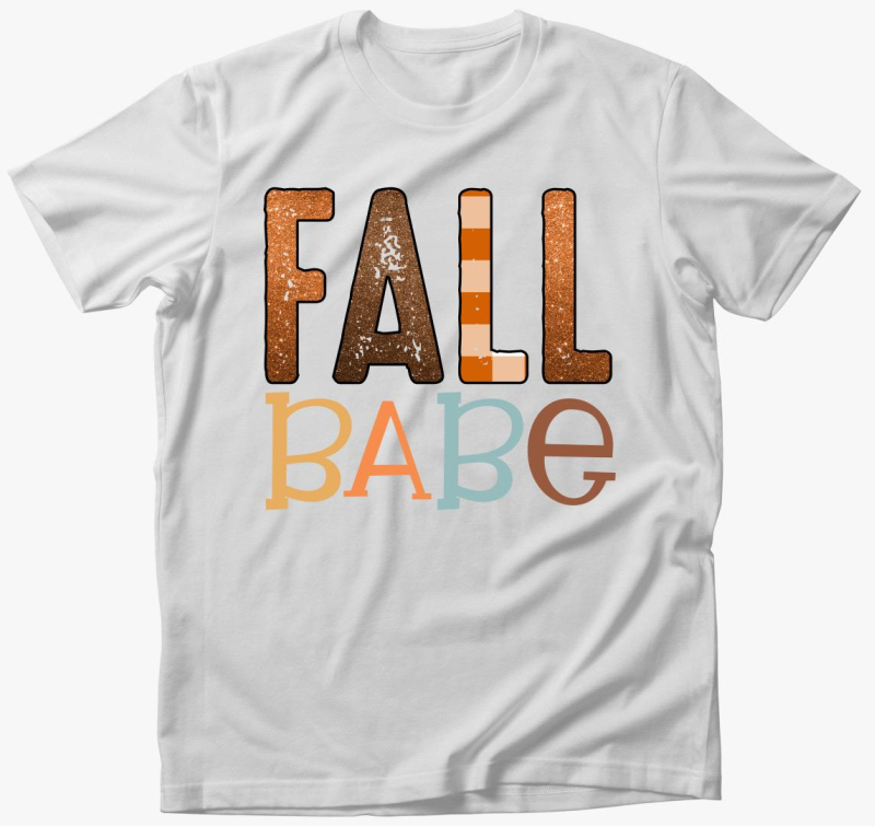 Fall babe rjava majica