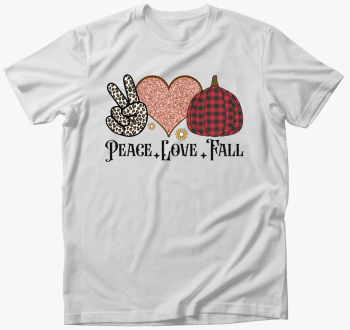 peace love fall majica