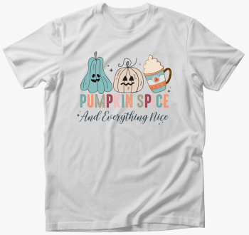 pumpkin spice pasztell majica