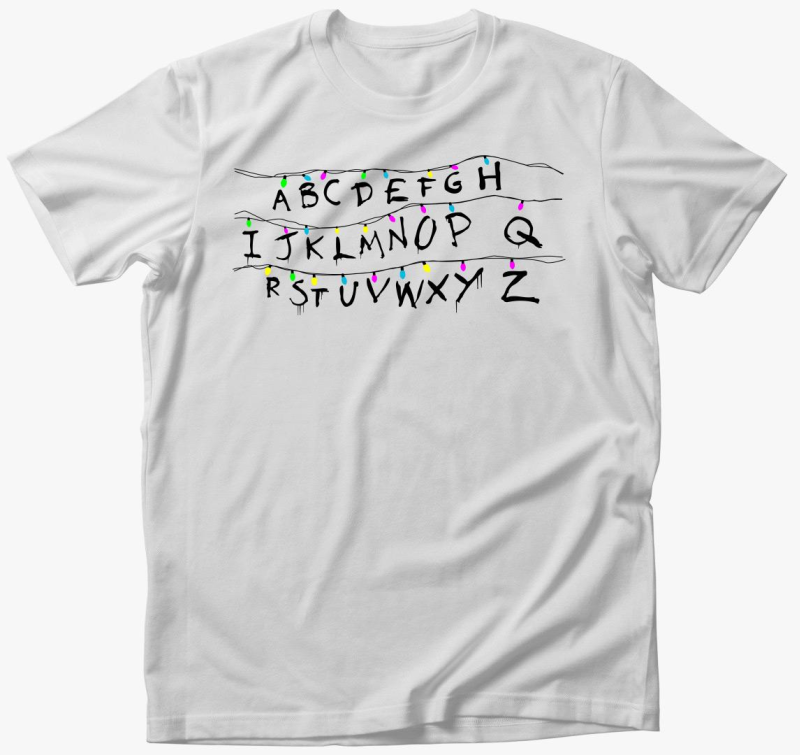 Stranger things lights majica