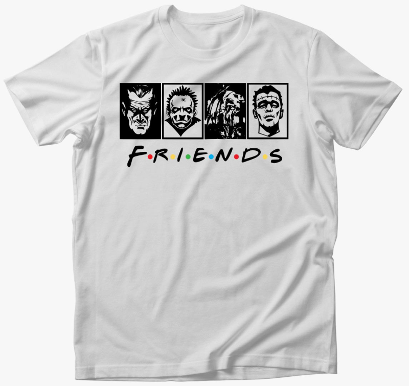Friends halloween majica