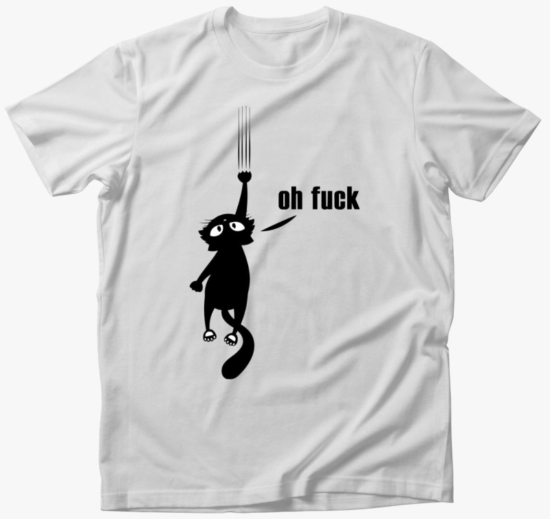 Oh fuck macska majica