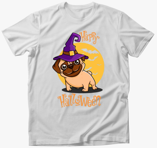 Halloween mopsz majica