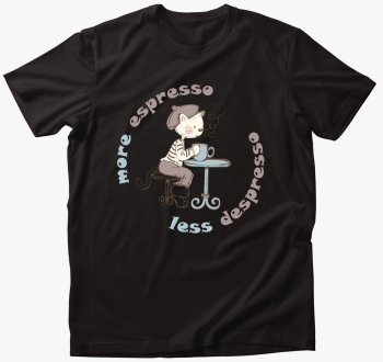 espresso cat majica