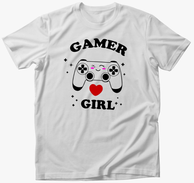 Gamer girl joytick majica