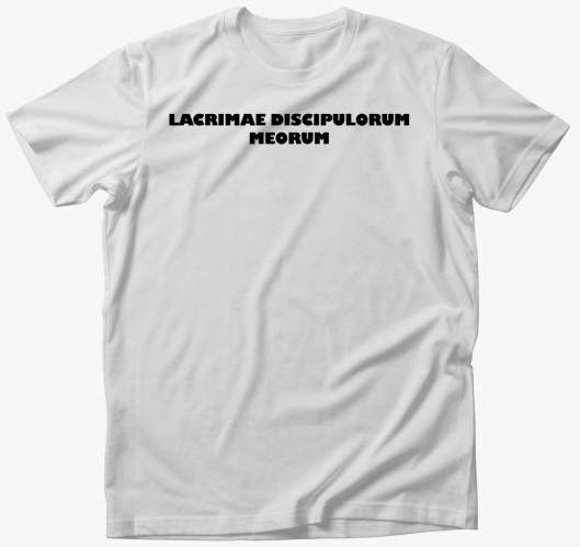 lacrimae discipulorum meorum m...