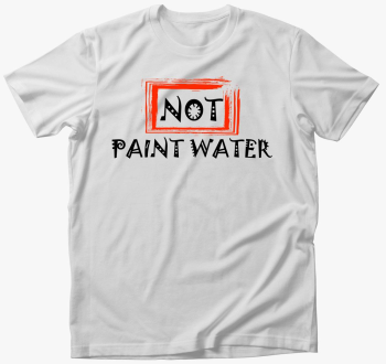 not paint water maji