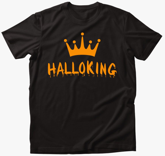 HalloKing oranžna majica