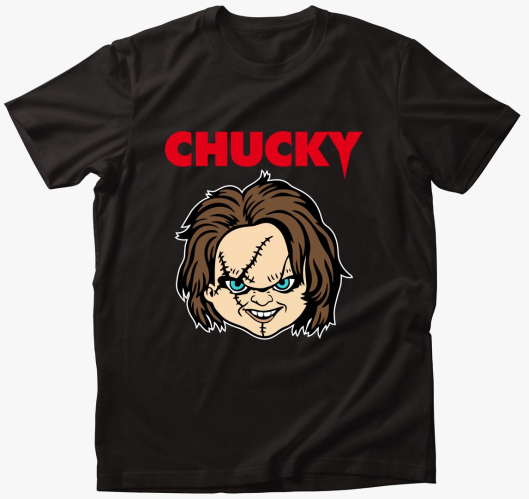Chucky fejes majica