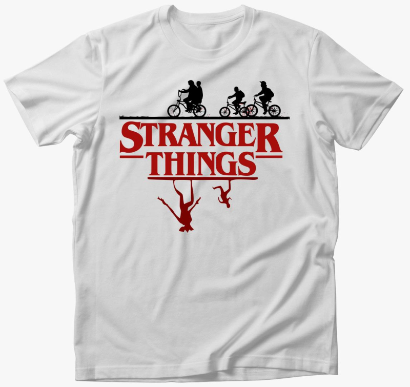 Stranger Things 3 sziluett majica