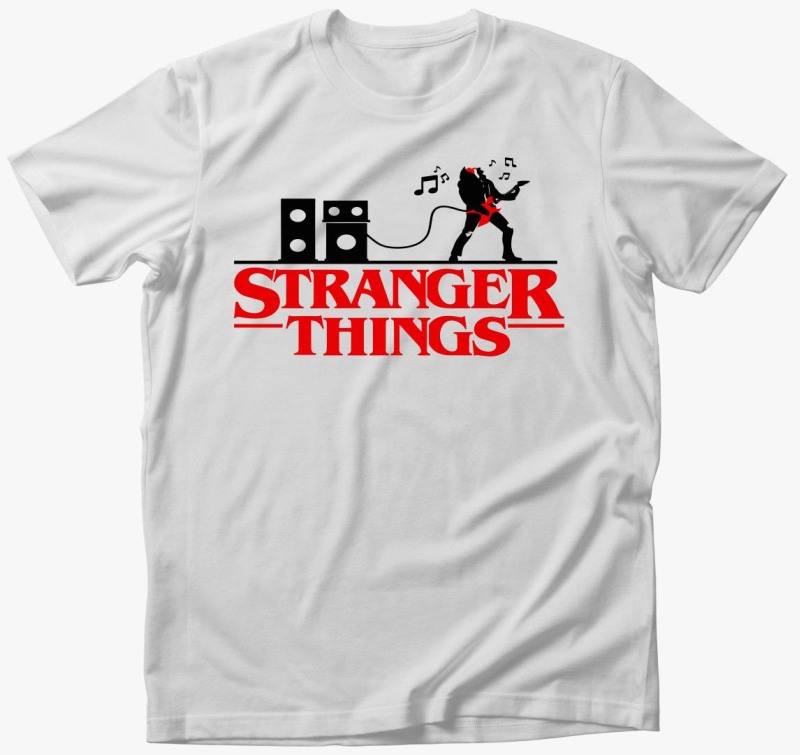 Stranger Things 4 sziluett majica