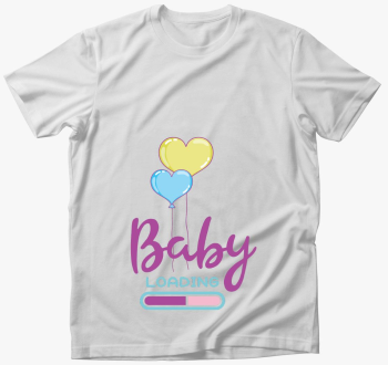 baby loading vijolična majica