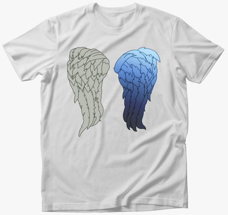 Daryl vest wings majica