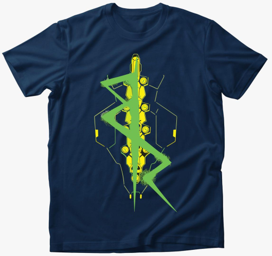 Cyberpunk art majica