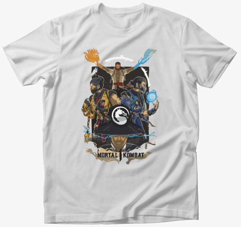 Mortal Kombat 1 characters cover majica